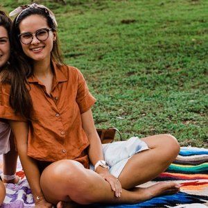 Luxury French Linen Loungewear Set